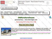 Tablet Screenshot of oldfurniturehouse.com